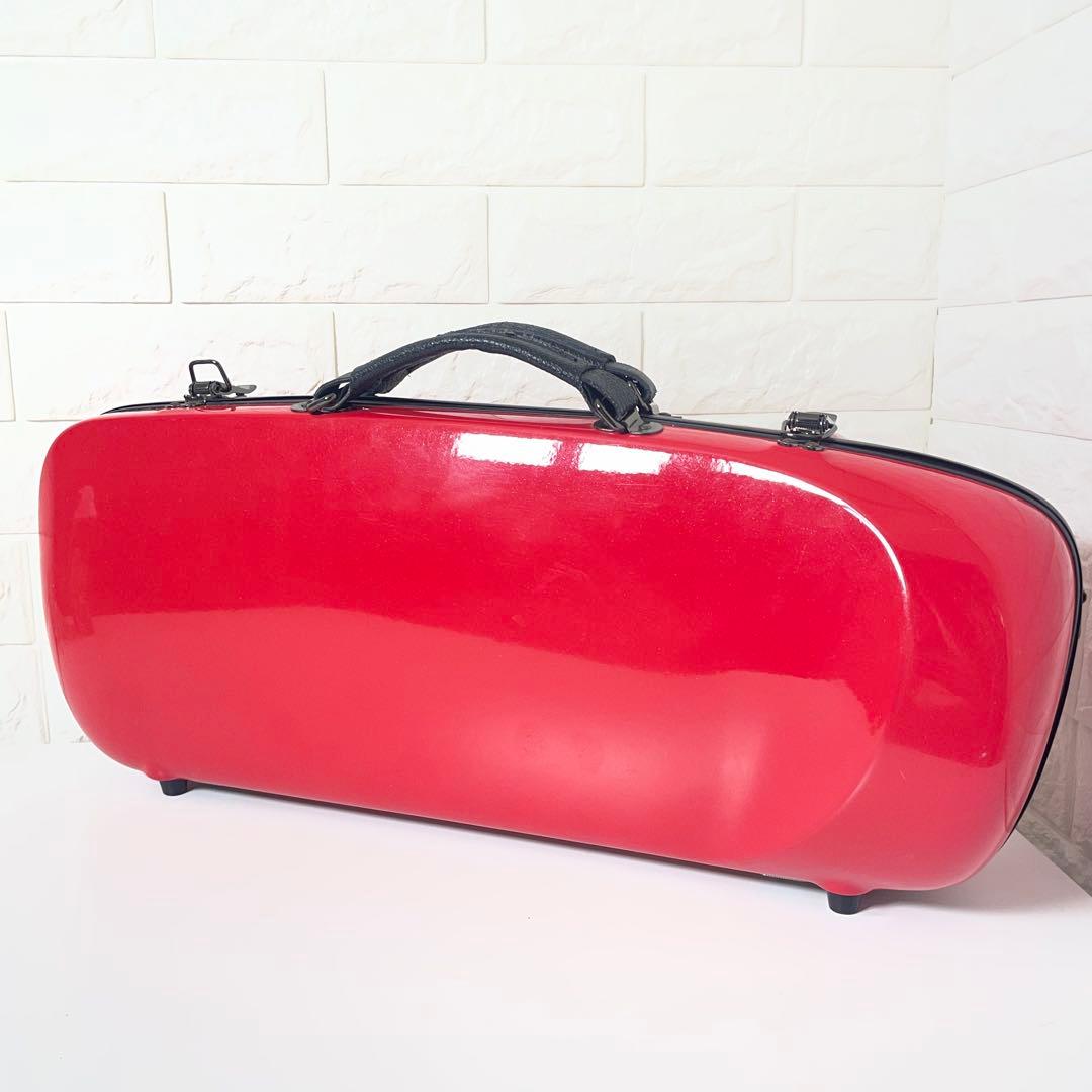 C.C.シャイニーケースII トランペット用 ハードケース レッド