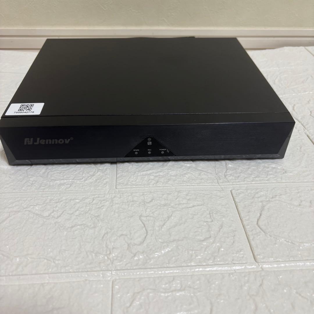 JENNOV防犯カメラ 屋外 ワイヤレス 500万画素対応 4台セット3TB内蔵
