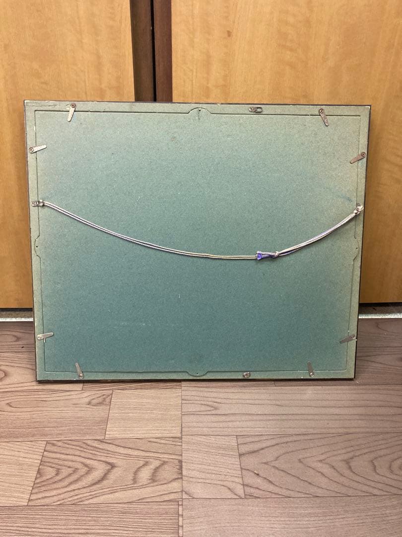 田口雅巳 リトグラフ「七里ヶ浜昔日」江ノ電江の島富士山105/123直筆サイン