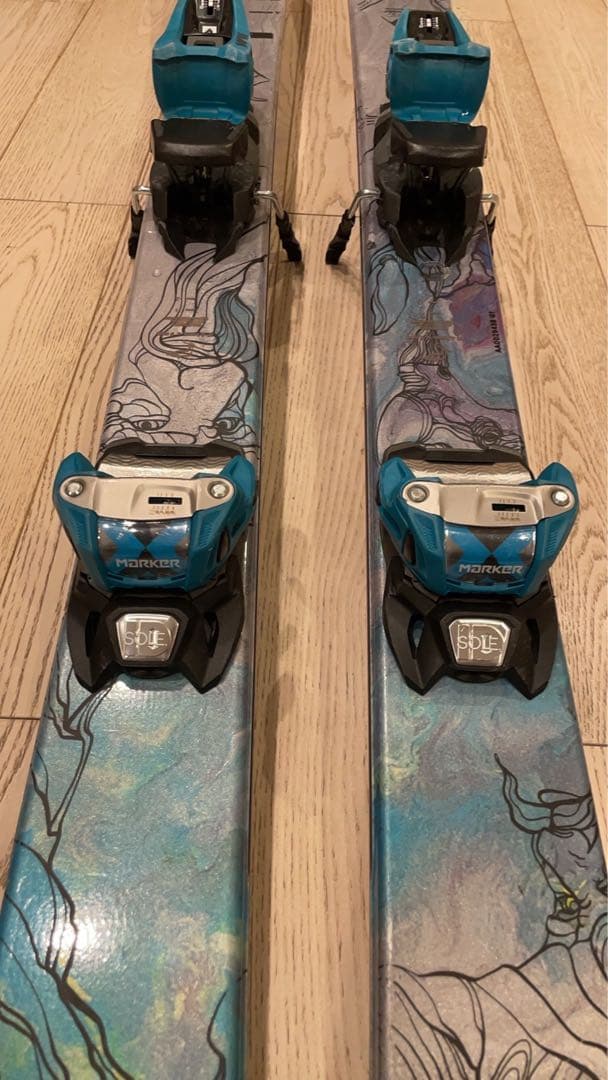 ATOMIC ベント BENT 85 アトミック スキー板 ビンディング セット