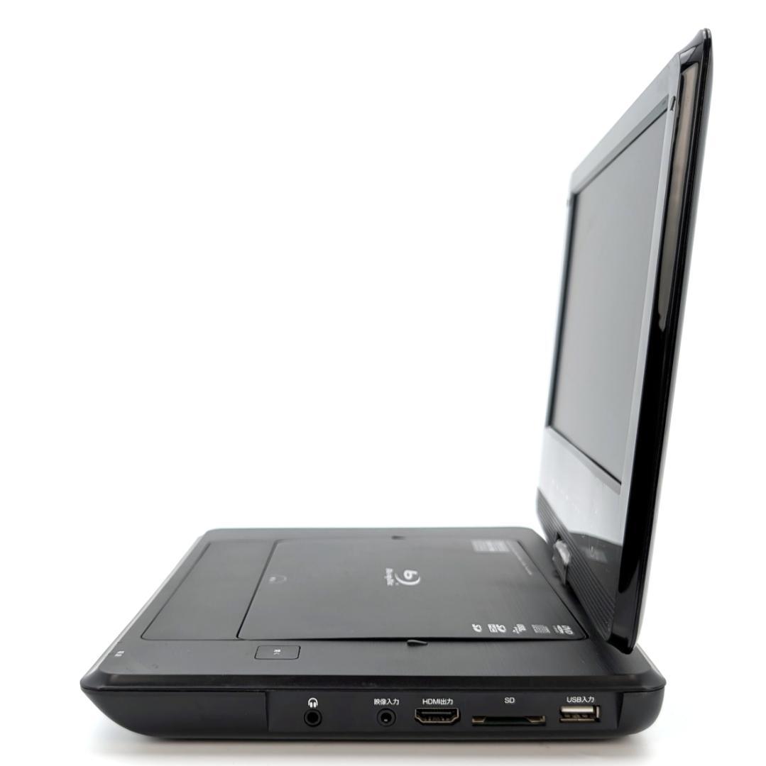 GREEN HOUSE GH-PBD10D-BK ポータブルブルーレイプレーヤー