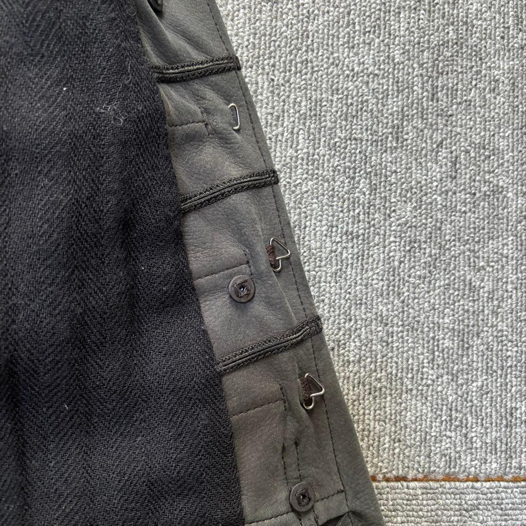 if six was nine 00s アーカイブ レザーベスト サイズ0