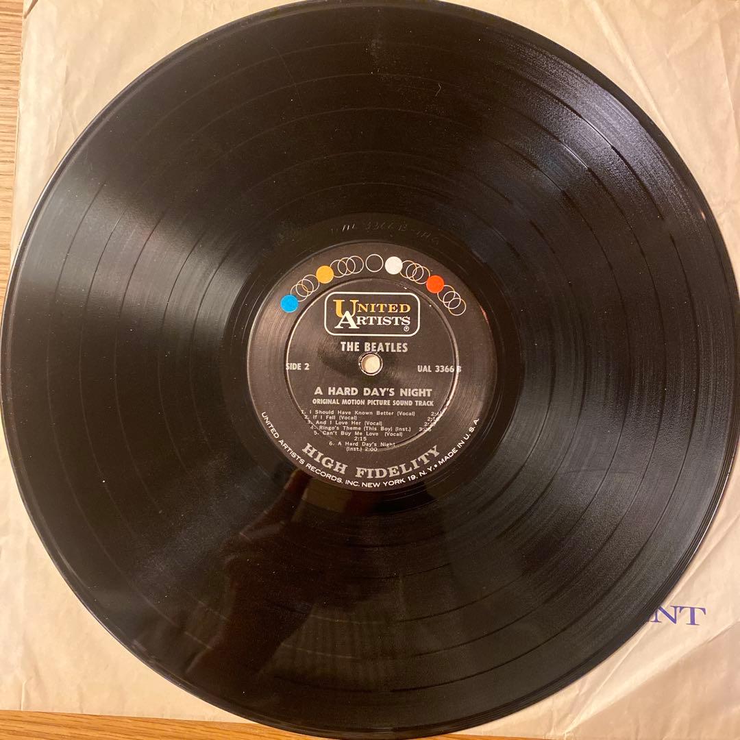 ビートルズ　A HARD DAY'S NIGHT UA オリジナルMONO盤