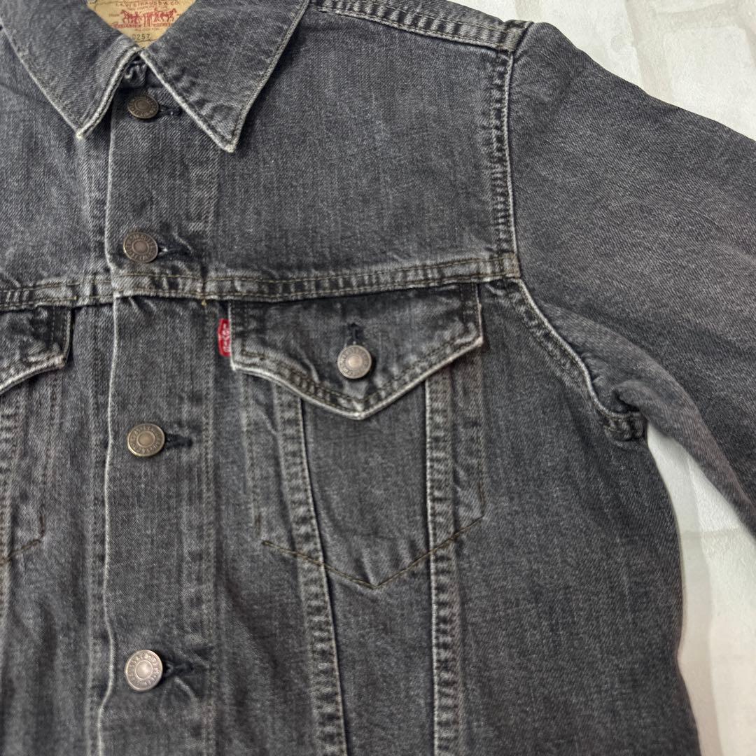 値下げ リーバイス Levi’s 70505 3rd 先染め ブラック Gジャン