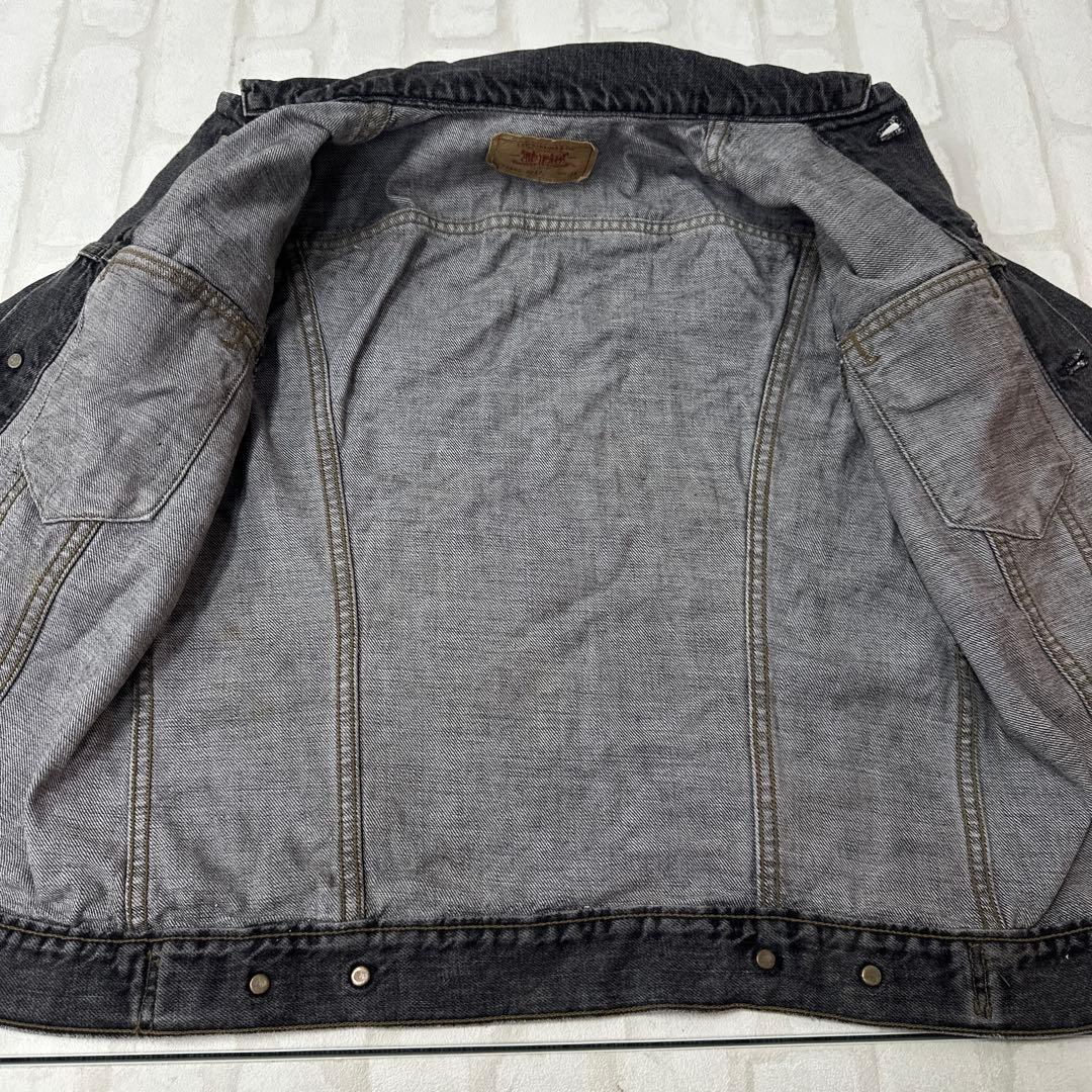 値下げ リーバイス Levi’s 70505 3rd 先染め ブラック Gジャン