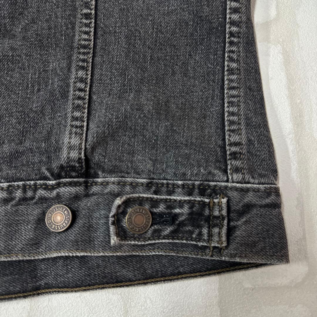 値下げ リーバイス Levi’s 70505 3rd 先染め ブラック Gジャン