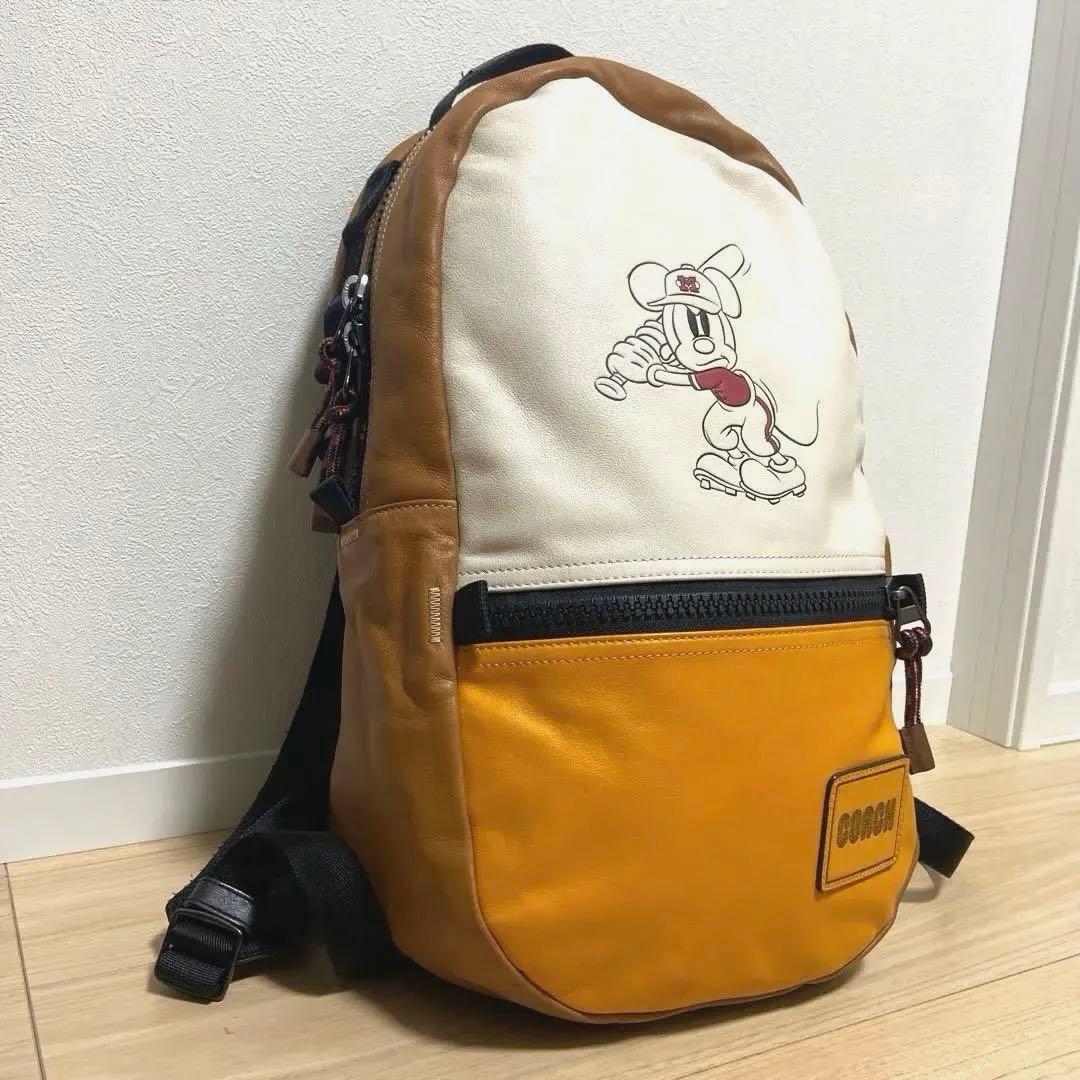 COACH × Disney ミッキー ペイサー バックパック リュック