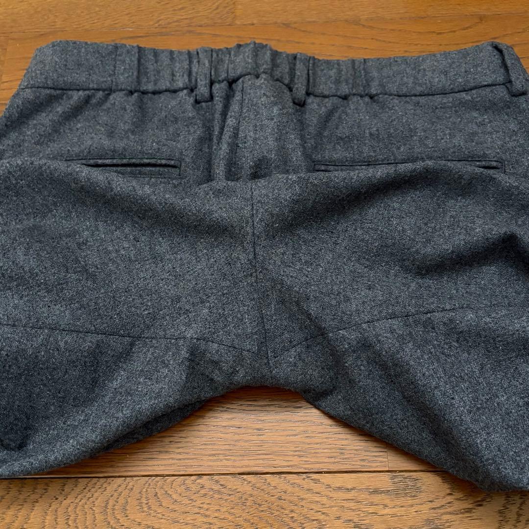 美品 ジャブス アルキヴィオ マサッチョ スラックス 48 グレー 永久クリース