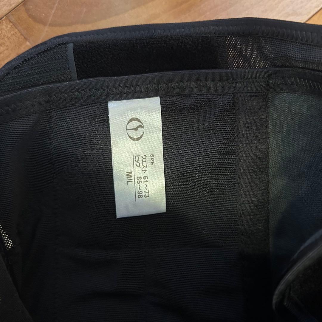 DIANA ウエストニッパー　M/L ブラック