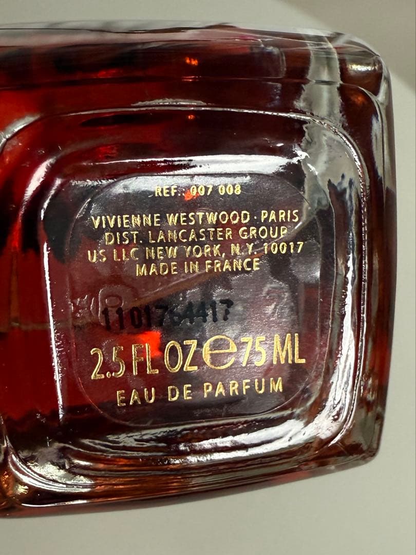 【ほぼ未使用✨75ml】VivienneWestwood 香水 ブドワール