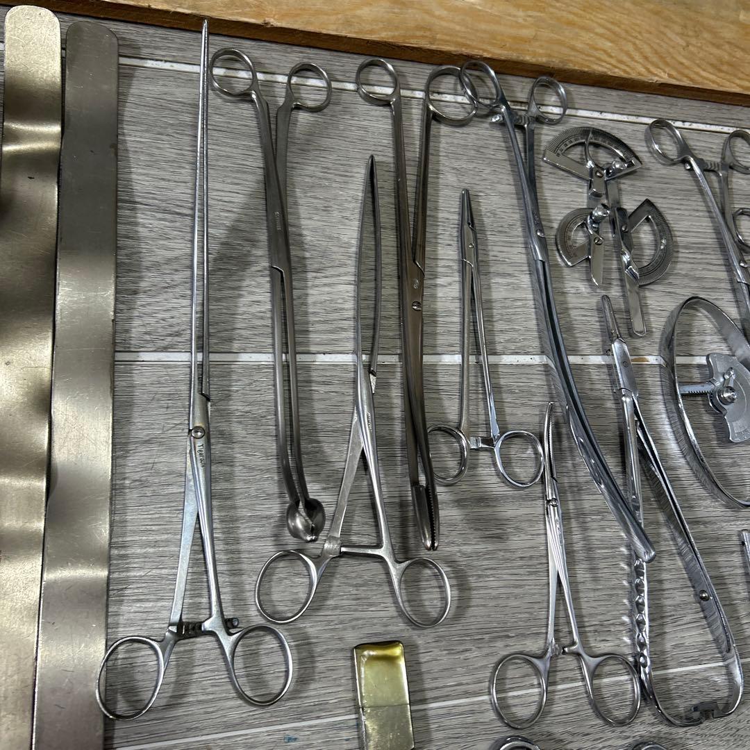 外科用器具セット ワイヤー牽引器 鉗子他30点 ステンレス製　まとめ売り