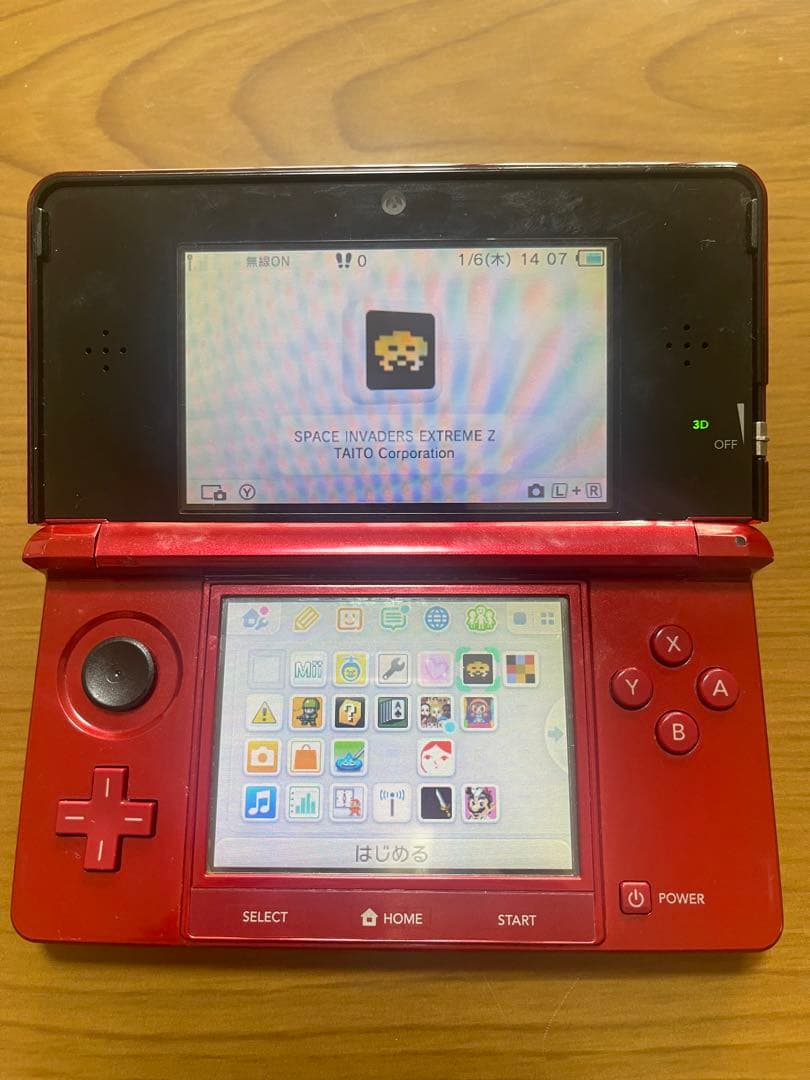 ニンテンドー3dsジャンク品　スーパーマリオソフト付き
