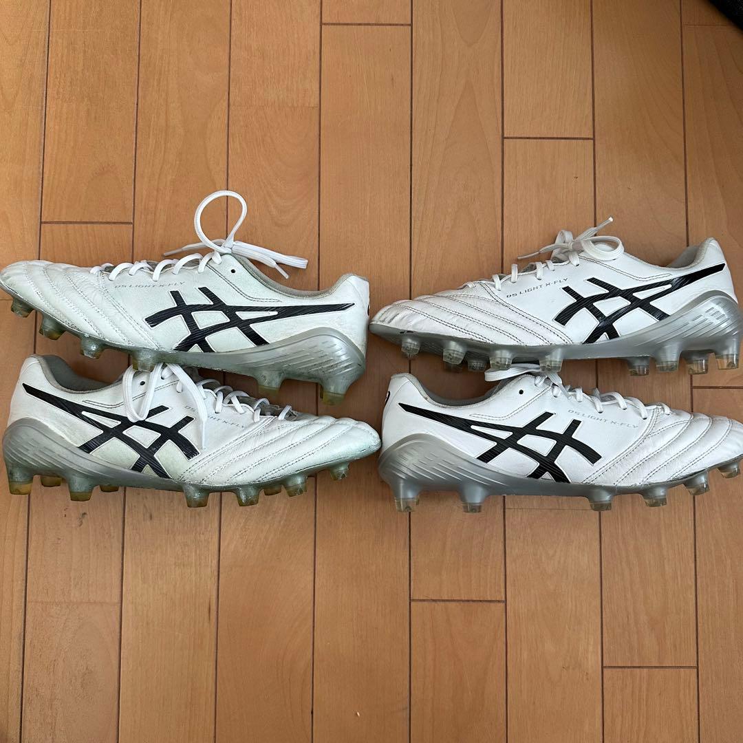 シューズ asics DS LIGHT X-FLY 5 WHITE/BLACK