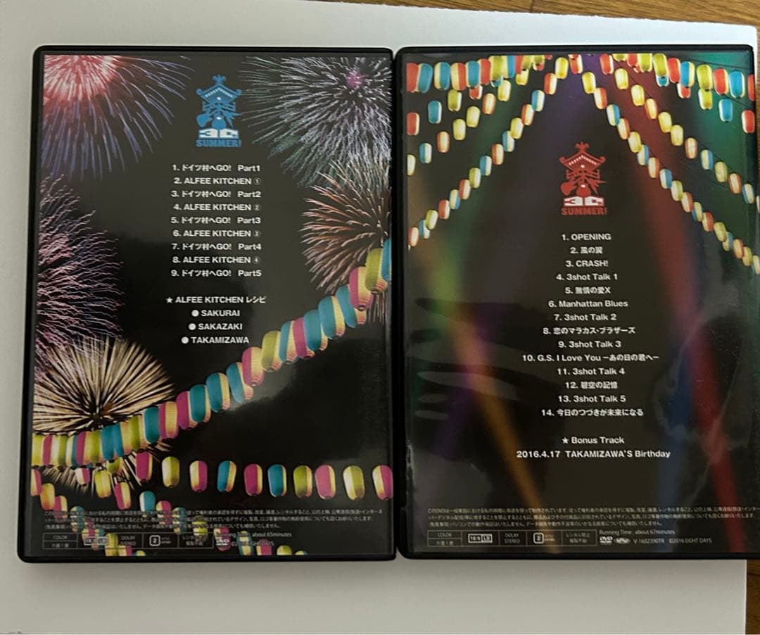 THE ALFEE 2016年 30周年 DVDパンフレット