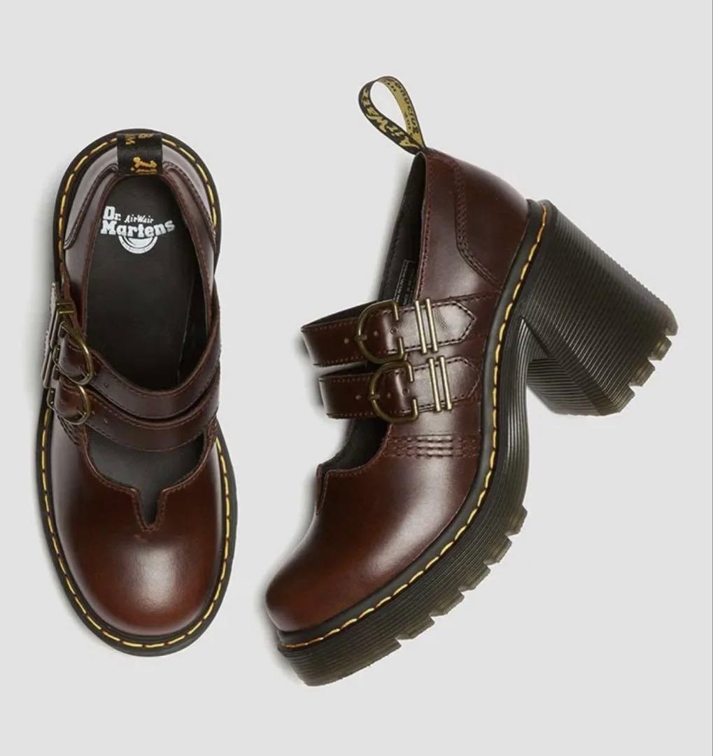 【美品 箱あり】Dr. Martens メリージェーン ブラウン 終売