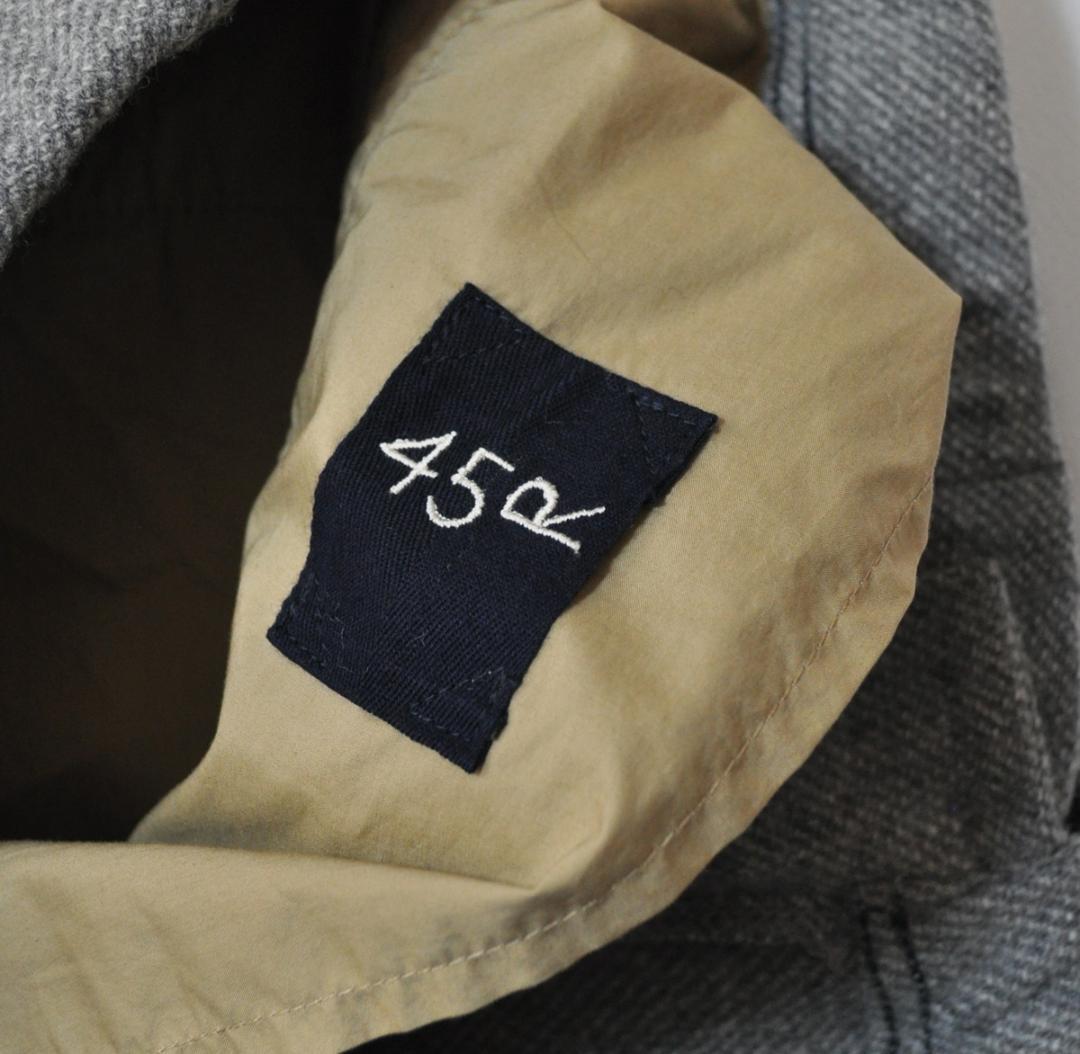 美品 45R ウールストレッチの908アイビーマーパンツ
