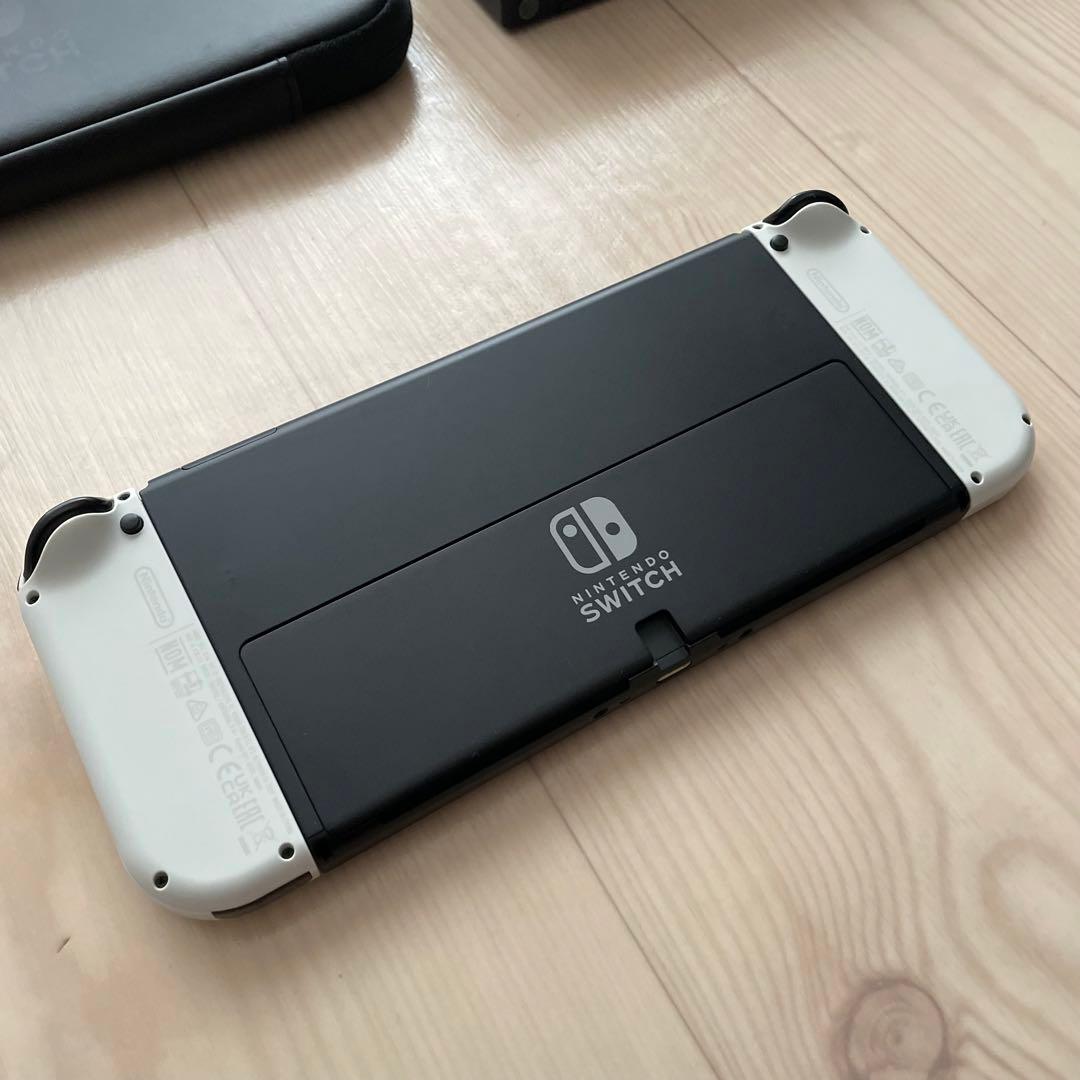 switch 本体 2台 コントローラー 純正ケース 有機EL