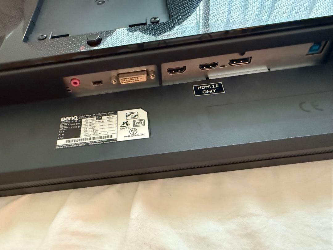 BenQ XL2546 e-Sportsモニター 訳あり品(ジャンク品)