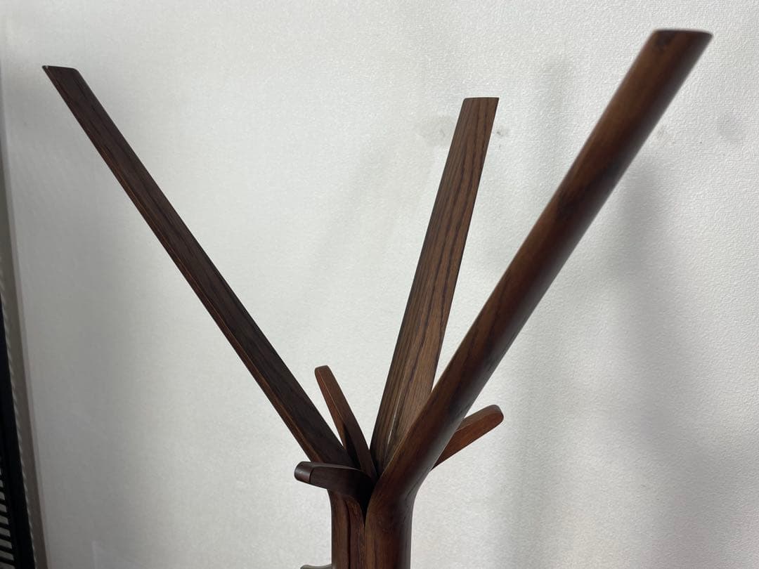 カリモク スタンダードモダン ポールスタンド モカブラウン ポールハンガー