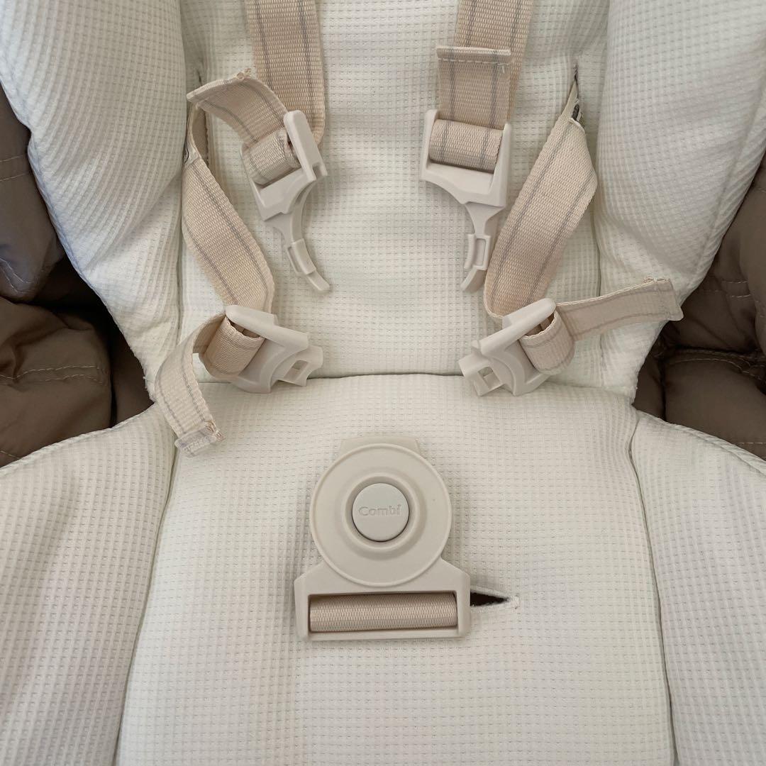 【美品】コンビ ネムリラ AUTO SWING エッグショック ココアブラウン