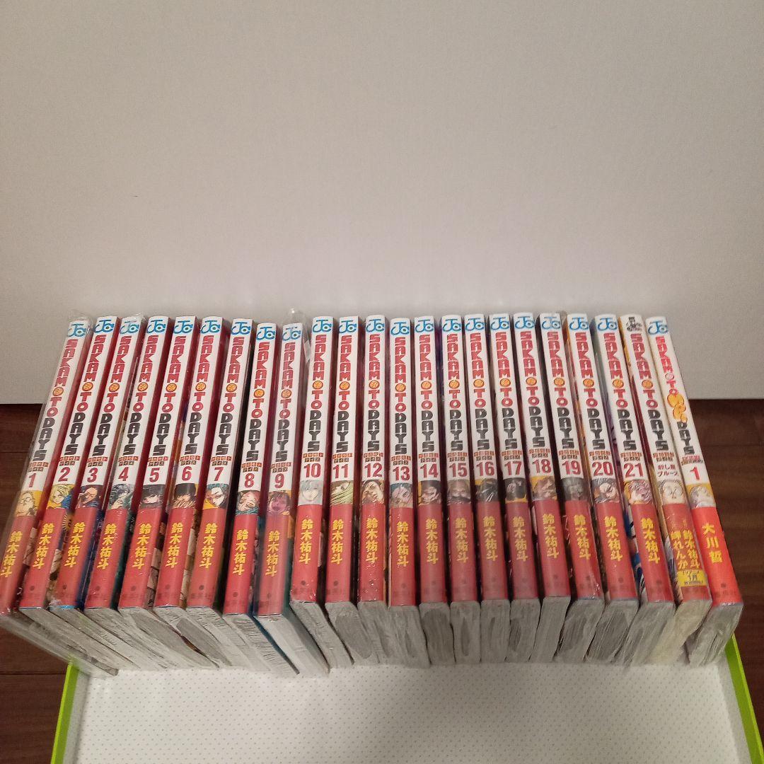 ①特典36点　サカモトデイズ　全巻(1〜21巻)　初版　新品　イラストカード他