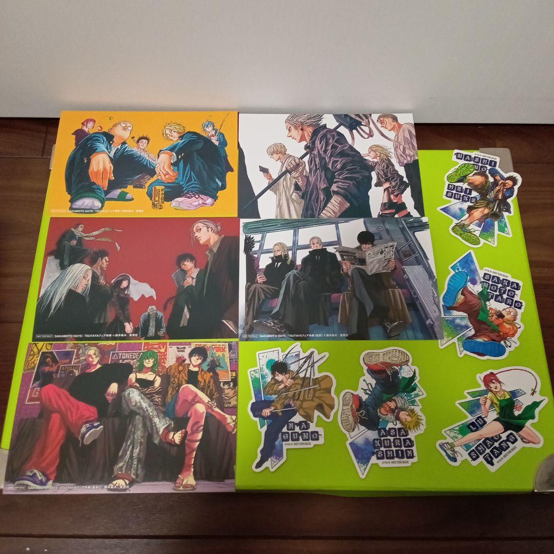 ①特典36点　サカモトデイズ　全巻(1〜21巻)　初版　新品　イラストカード他