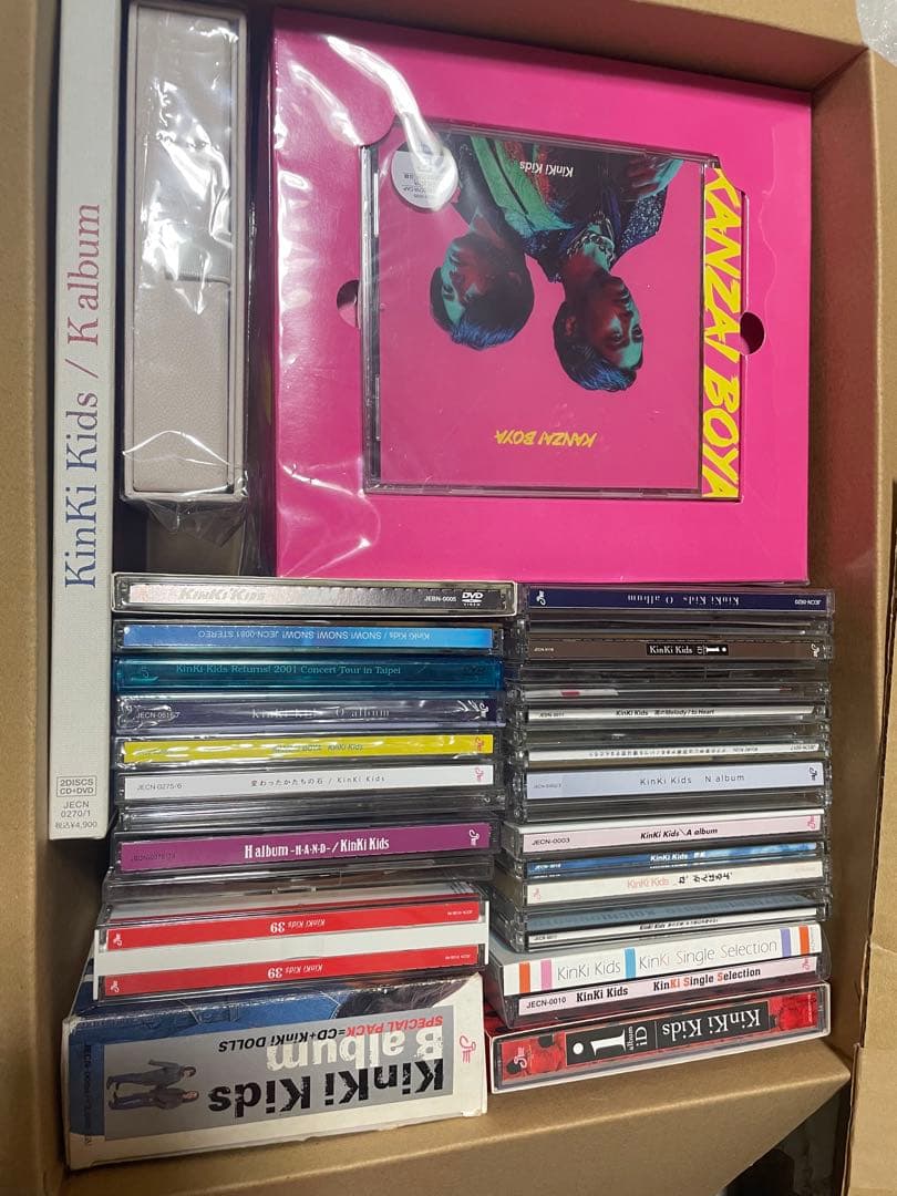 KinKi Kids まとめ売り　通常　初回　CD DVD ライブ　39枚