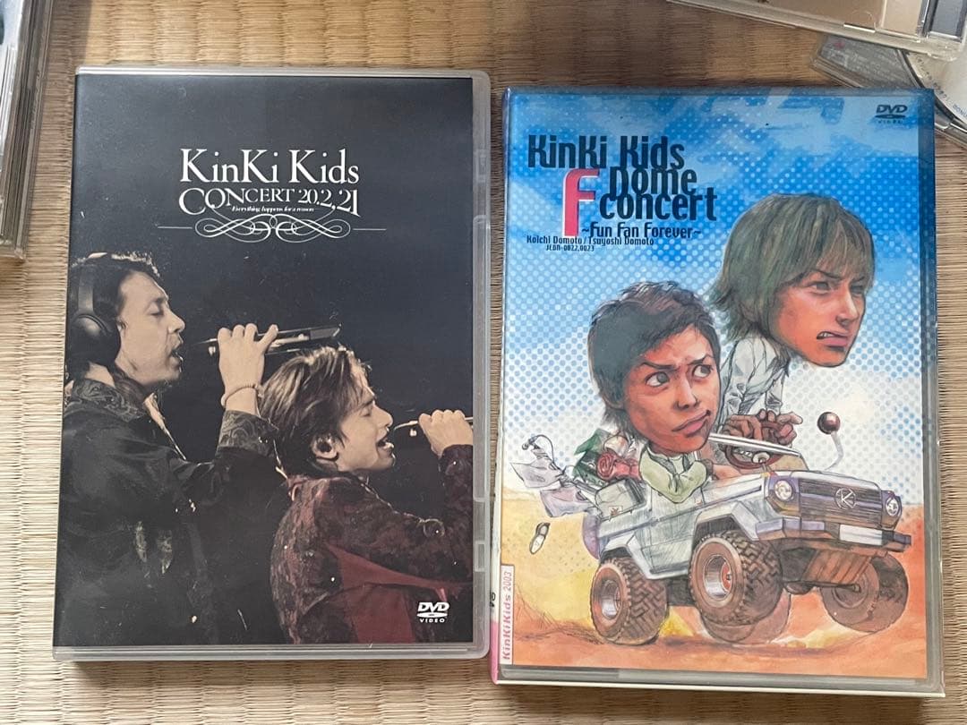 KinKi Kids まとめ売り　通常　初回　CD DVD ライブ　39枚