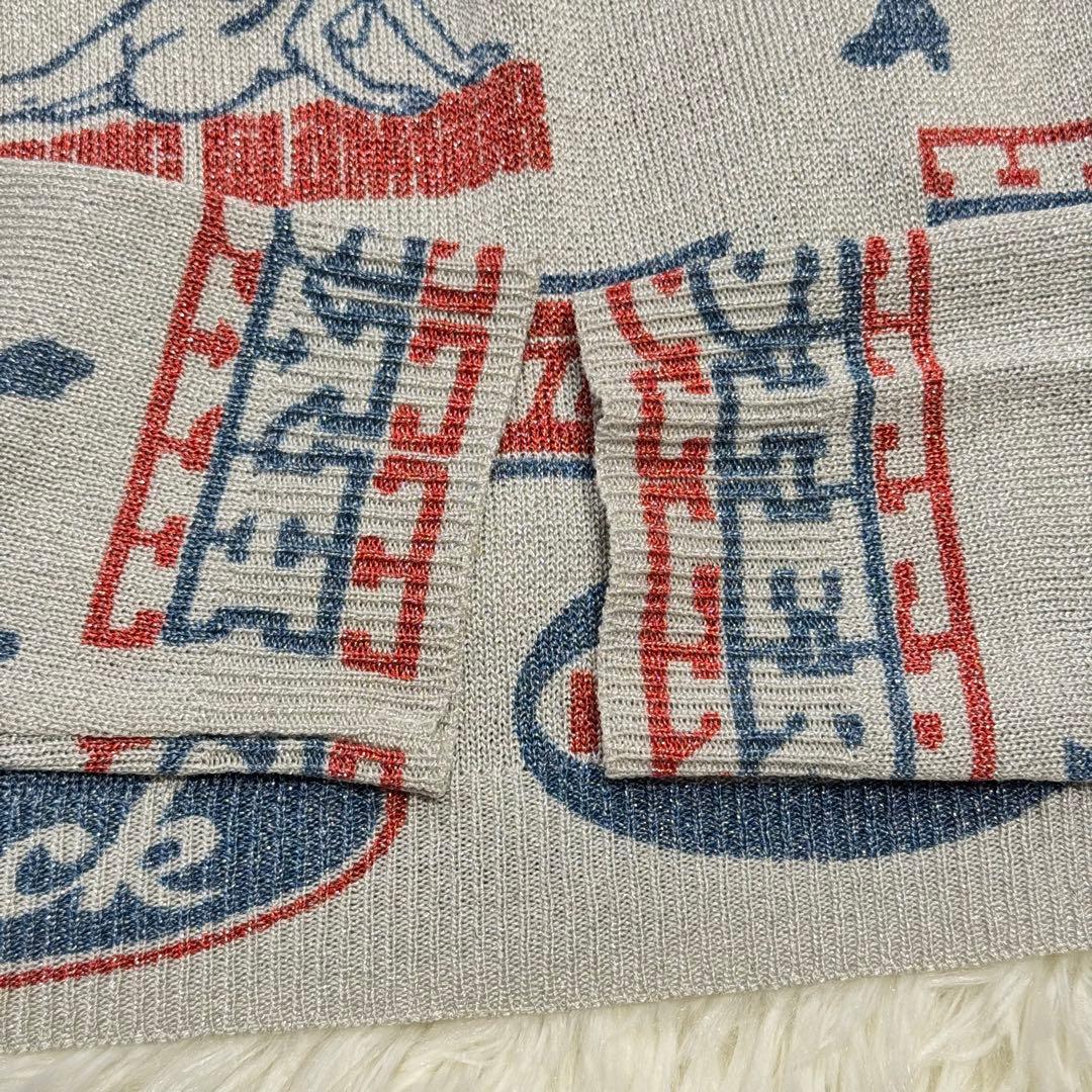 【極希少】初期 90s 00s ヒステリックグラマー 総柄 ラメニット