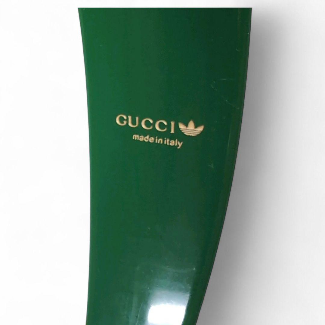 極美品☆adidas x GUCCIコラボ グリーン カチューシャ ヘッドバンド