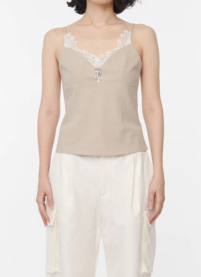 Gajess Taylor Lace Camisole 38サイズ ベージュ