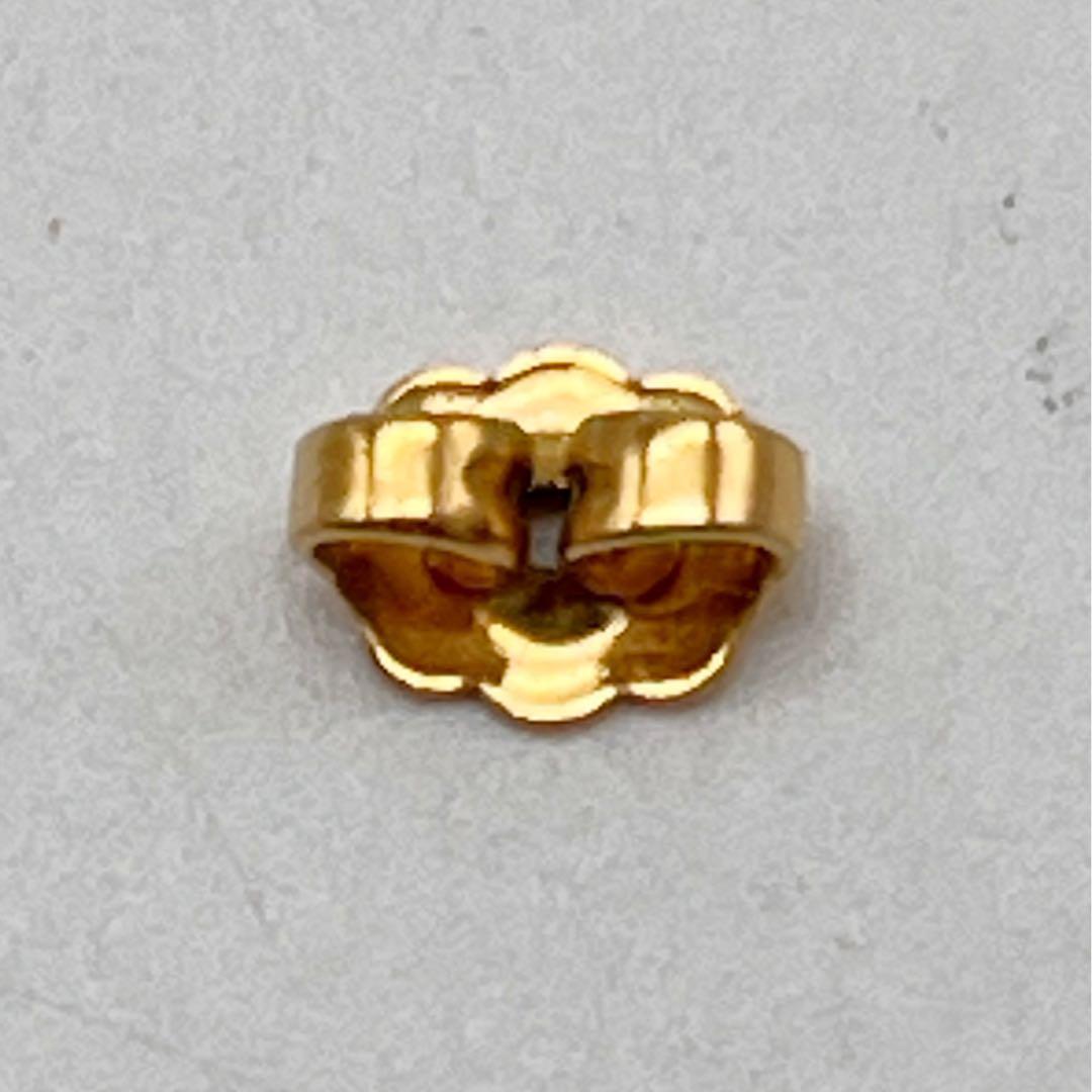 ルイヴィトン ブークルドレイユ ピアス 片耳 LV GPゴールド　ハート