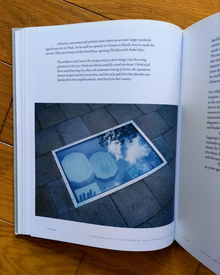 エドムンド・デ・ワール　Edmund de Waal 作品集（洋書）