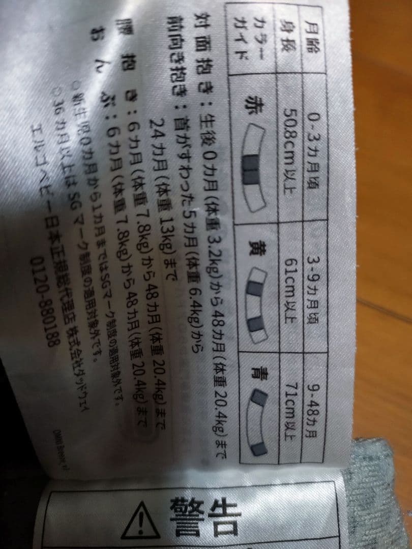 ergobaby オムニブリーズ 抱っこ紐 グレー・ネイビー