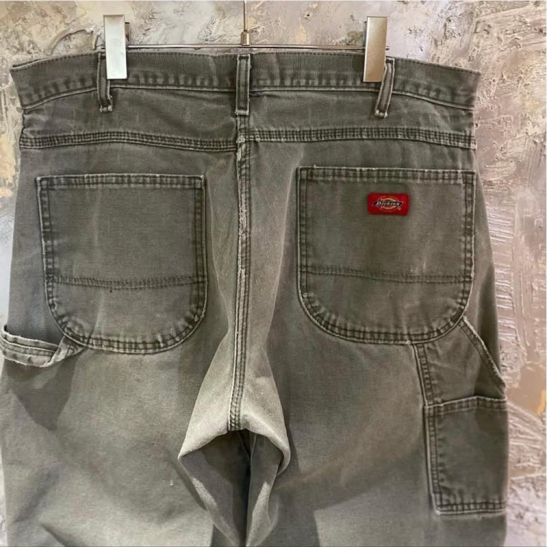 Vintage《Dickies》Work Pants ボロ フェード ３６×３２