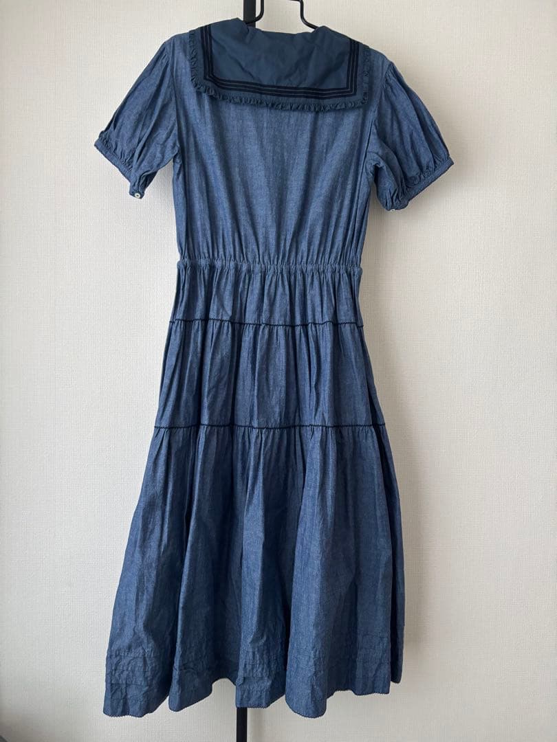 w*+様 ピンクハウス　セーラーカラーワンピース　ネイビー