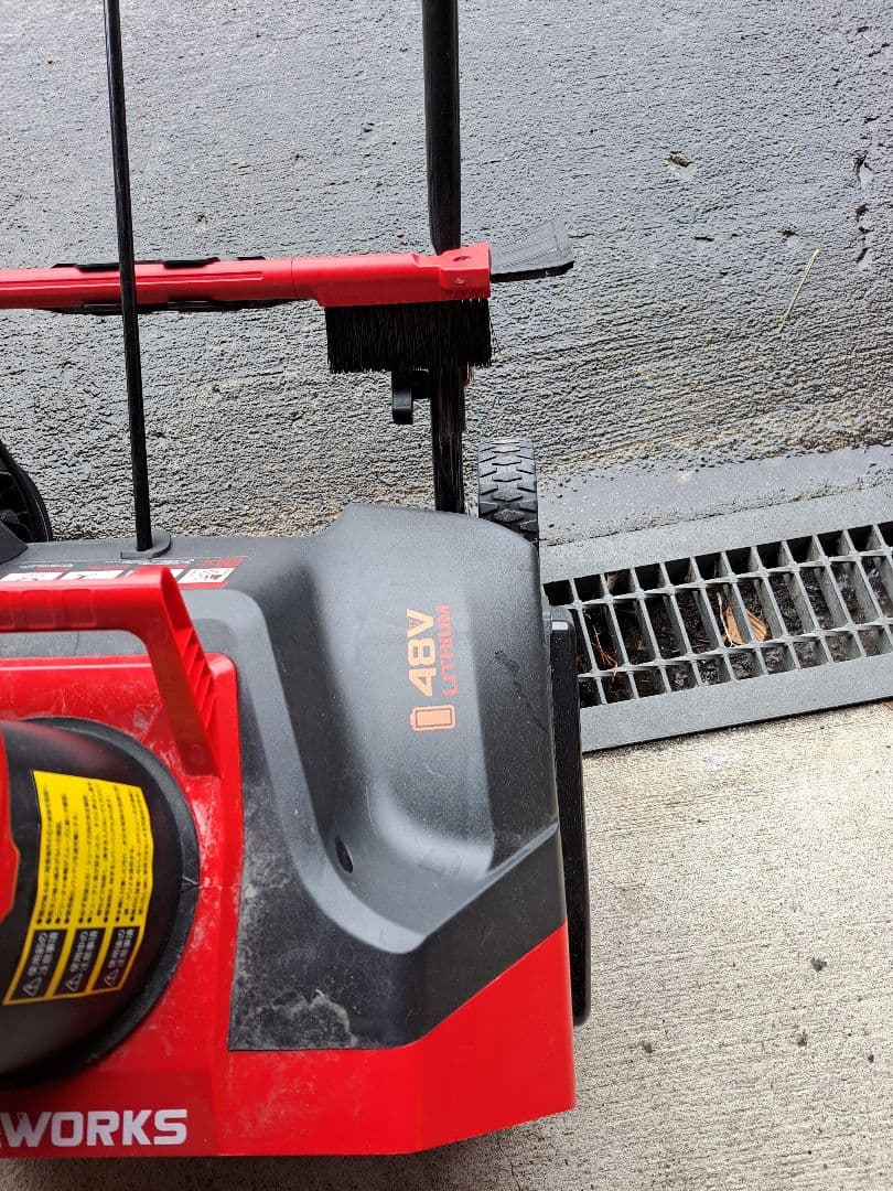 POWERWORKS 除雪機 48Vバッテリー