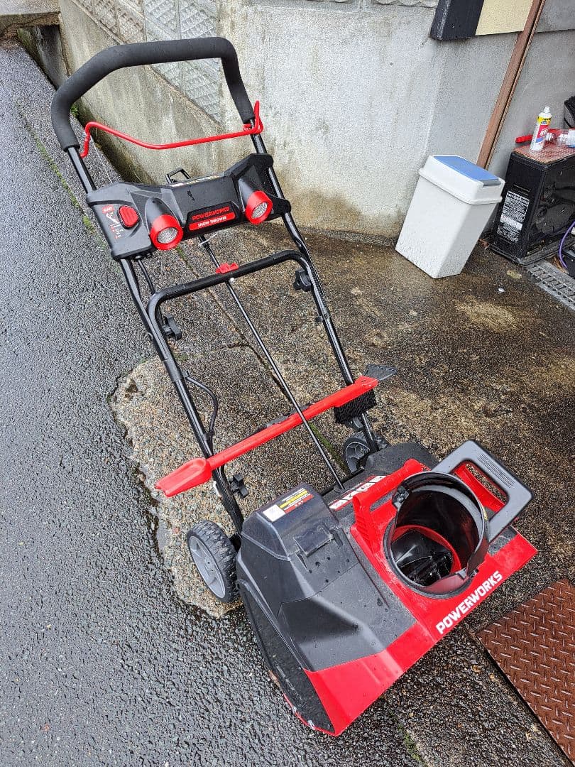 POWERWORKS 除雪機 48Vバッテリー