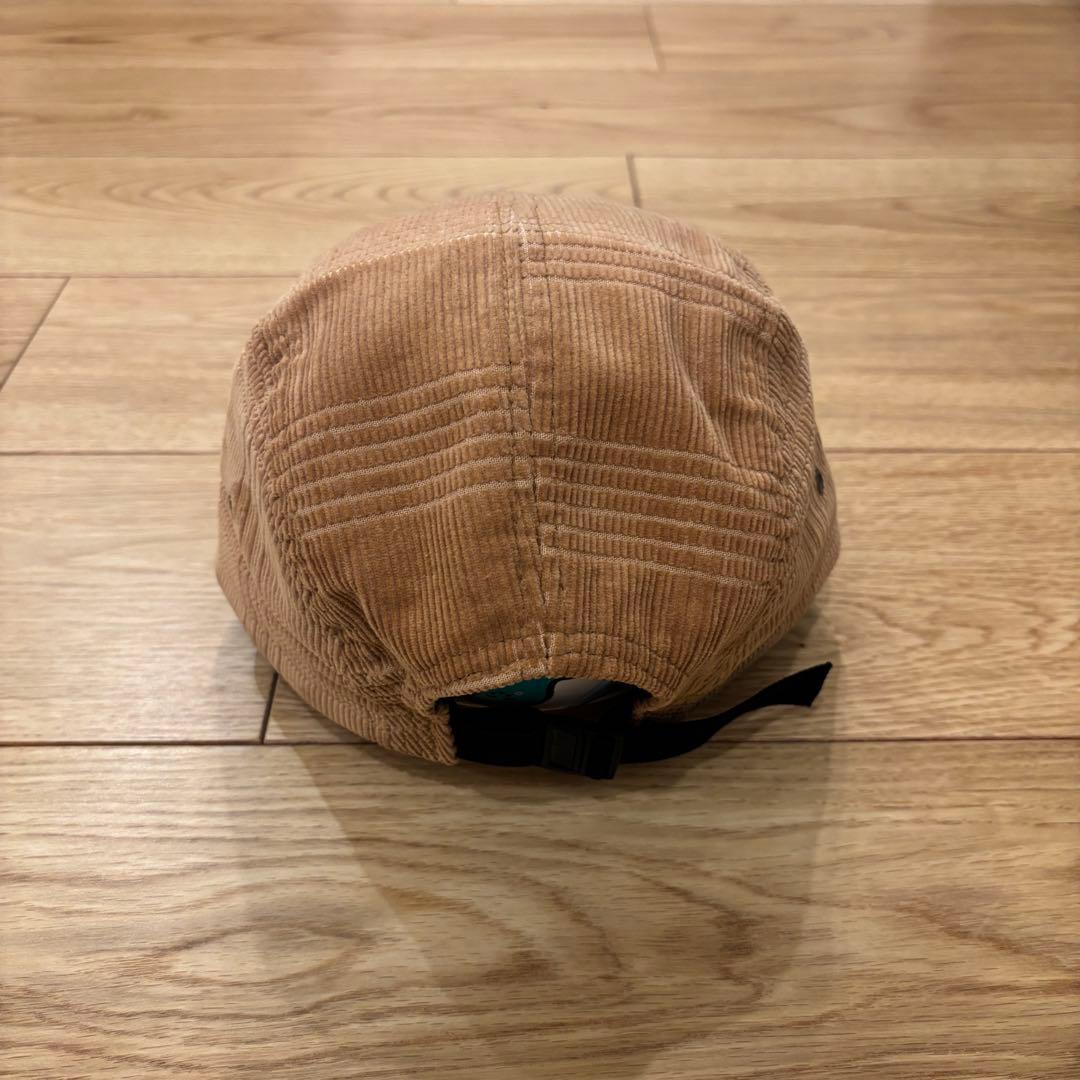 Supreme Cord Plaid Camp Cap ブラウン 08aw