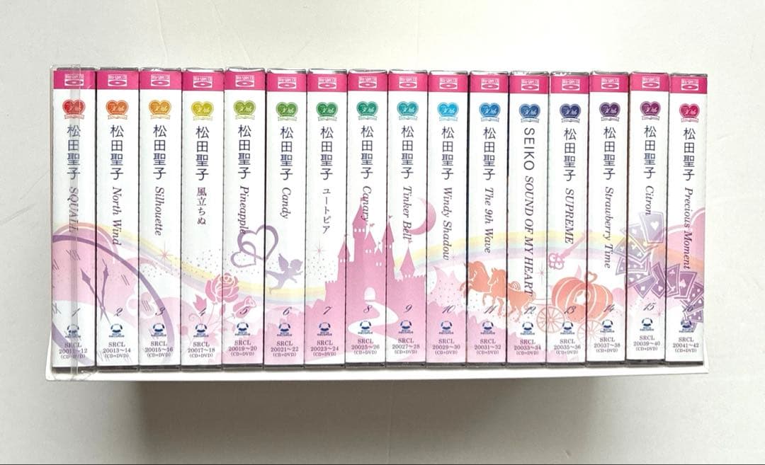 松田聖子/30周年記念企画・完全生産限定盤/16タイトルコンプリート品　dvd付