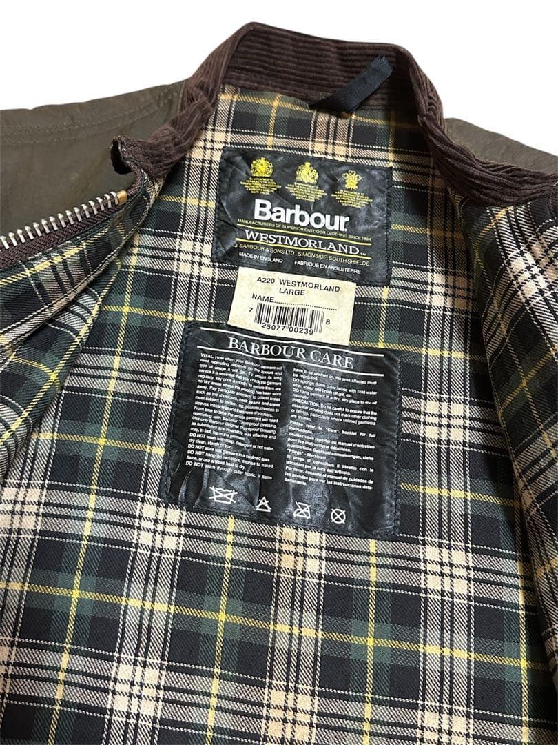 90's Barbour “WESTMORLAND” Vest
