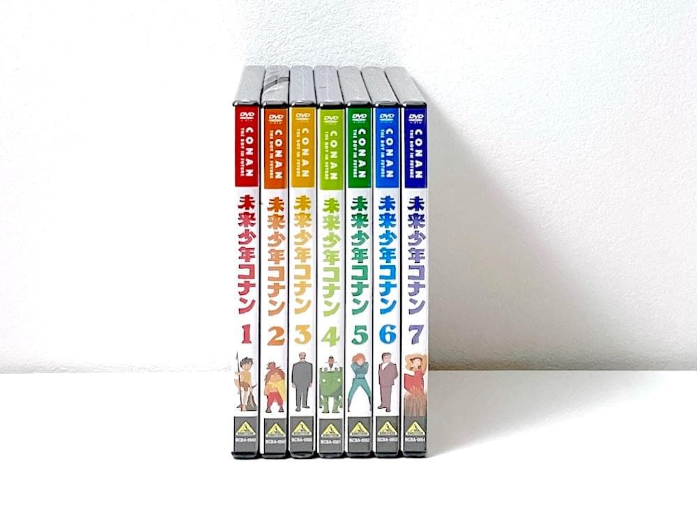 新品未開封 DVD 未来少年コナン 1〜7 全7巻セット 宮崎駿