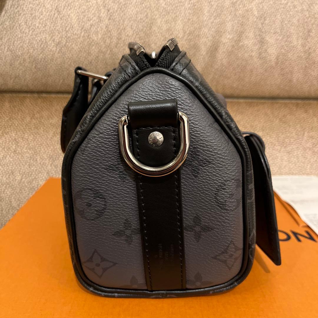 LOUIS VUITTON ブラックドラムバッグ