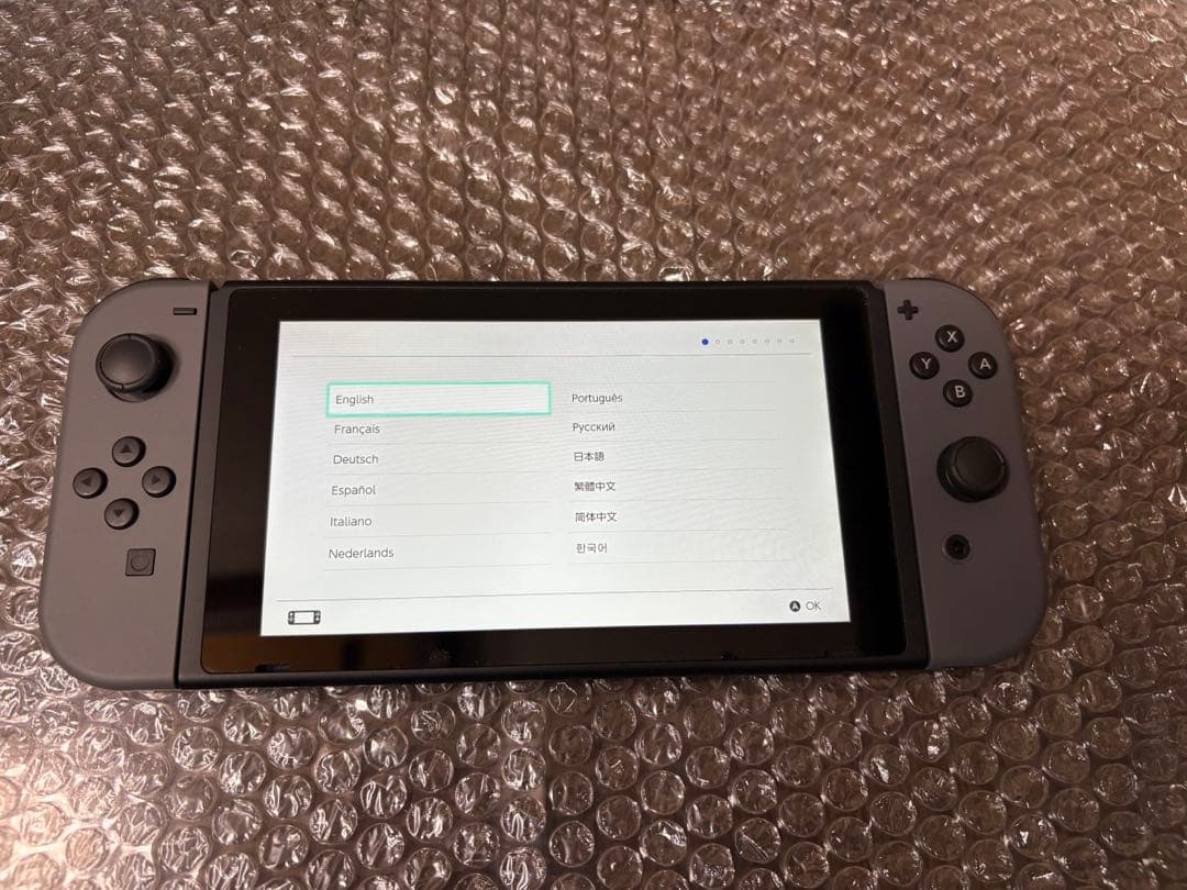 Nintendo Switch 本体 グレー 新型