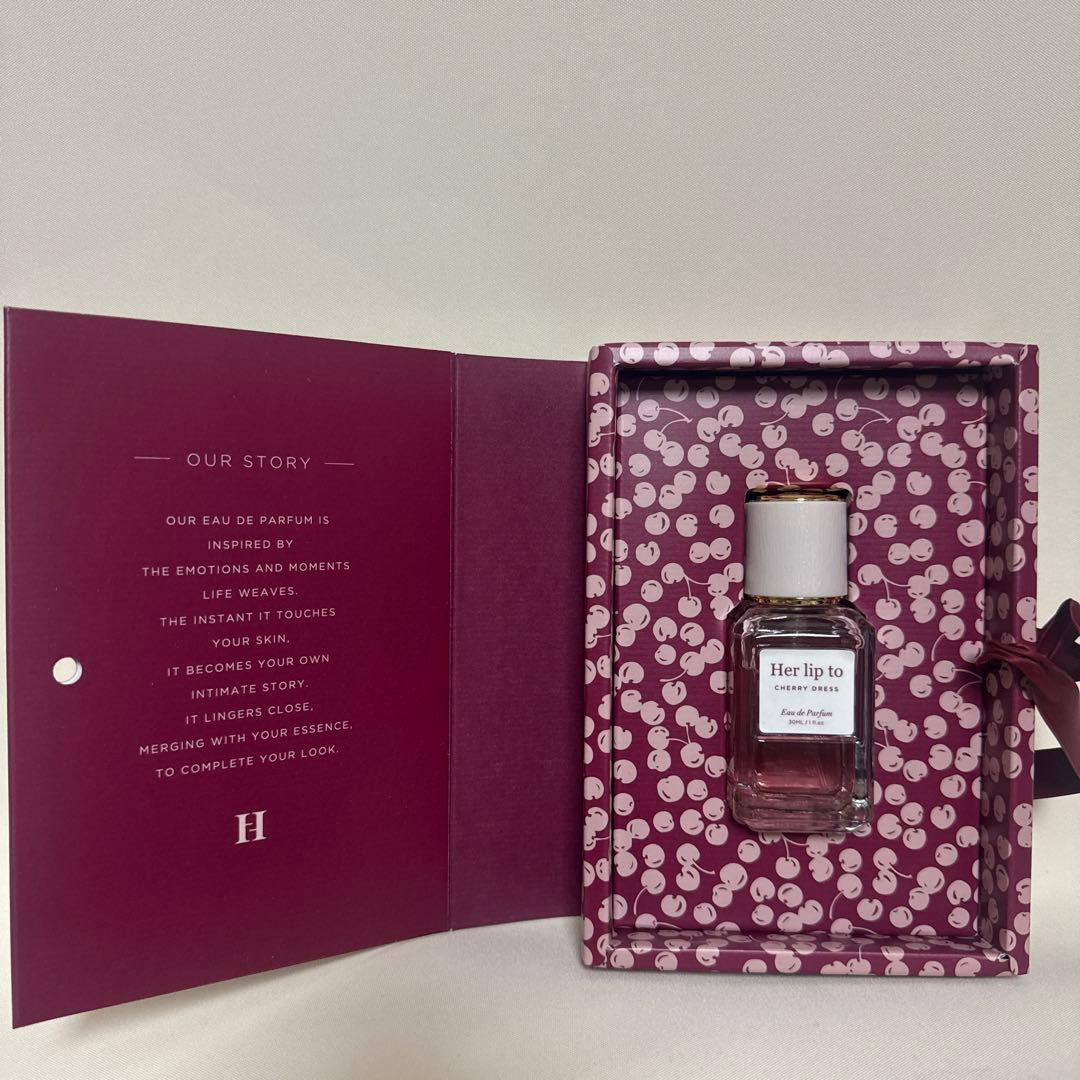 香水(女性用) Her lip to CHERRY DRESS Eau de Parfum
