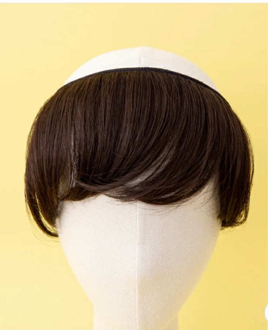BAREN バレン ケア帽子 スカーフハット／前髪ウイッグ（チョコブラウン）