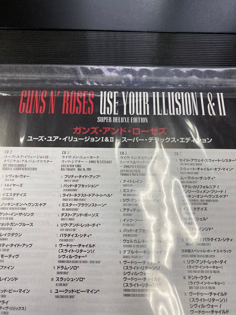 希少Use Your Illusion I & II ガンズ・アンド・ローゼズ