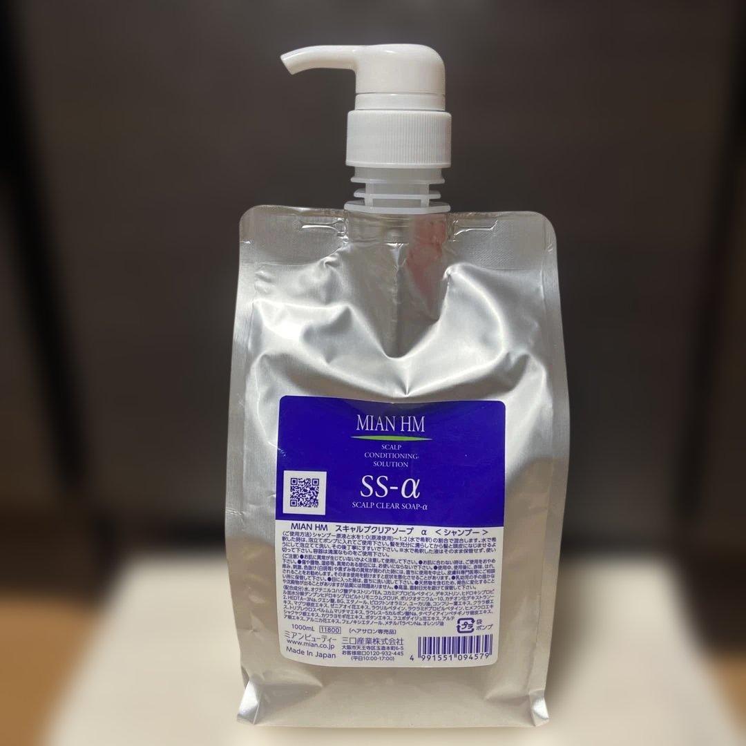 MIAN HM スキャルプクリソープα 　SS-α〈シャンプー〉　1000ml