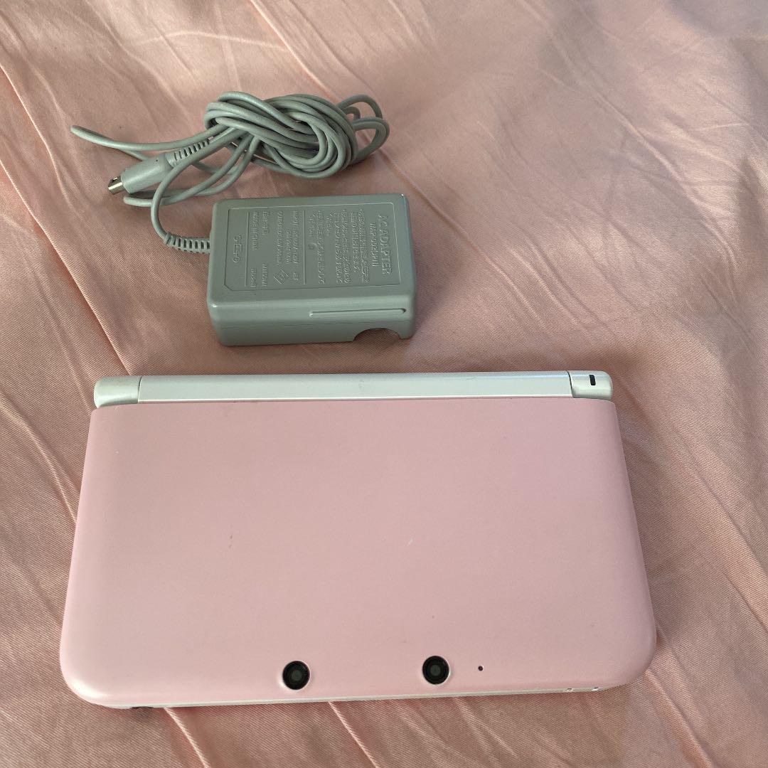 ニンテンドー3DS LL ピンク×ホワイト
