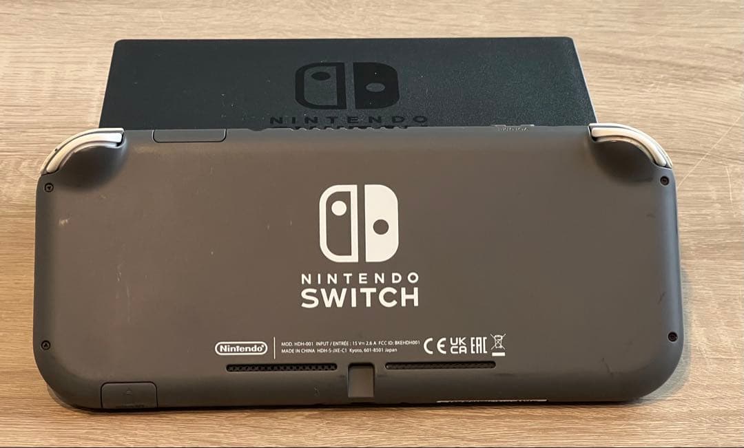 【美品】Nintendo Switch Lite グレー 本体 箱付